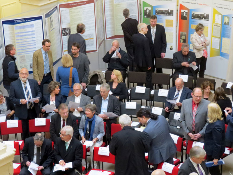Rahmenprogramm zur Ausstellung (Foto: Amtsgericht DA)