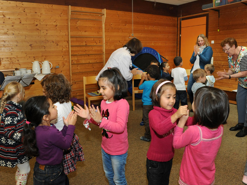 Singen verbindet; Foto: Bürgersiftung