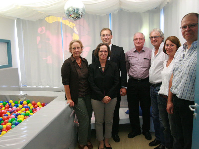 Der neu eingerichtete Ruheraum; Foto: Bürgerstiftung