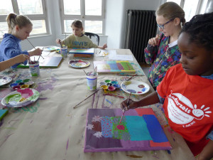 Malworkshop Osterferien 2015 (Foto: Annette Bischoff)
