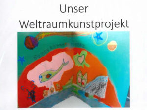 Portfolio Weltraumkunstprojekt