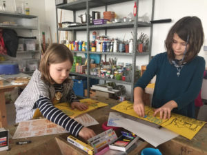 Reise durch die Winterzeit Schillerschule (Foto: Johanna Witan)