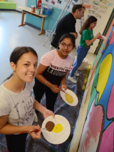 Mornewegschule Malworkshop "Darmstadt ist..." (Foto: Jörn Heilmann)