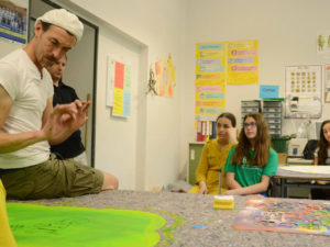 Mornewegschule Malworkshop "Darmstadt ist..." (Foto: Jörn Heilmann)