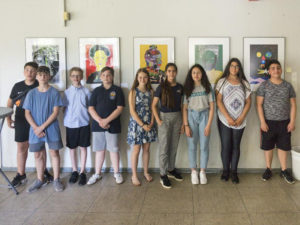 Kunstprojekt "Selbstinszenierung" (Wilhelm-Leuschner-Schule Darmstadt)