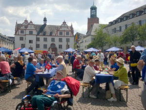 Buffet Bleu (Bild: Pulse of Europe Darmstadt e.V.)