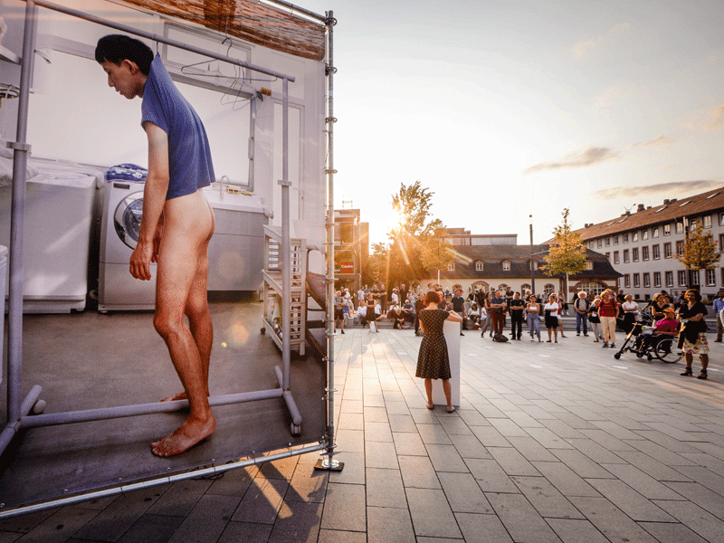 11. Darmstädter Tage der Fotografie Ausstellung am Friedensplatz