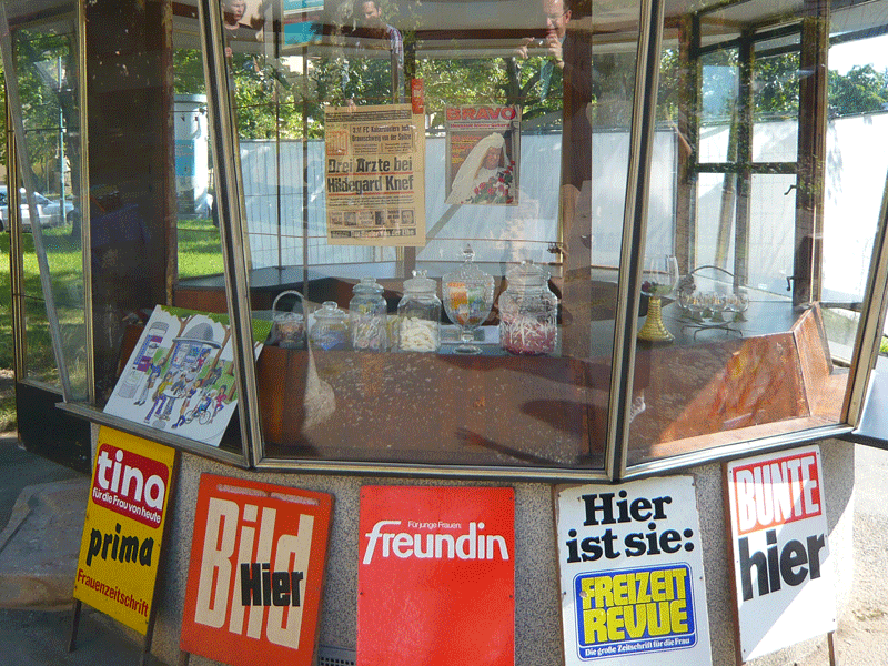 Nostalgiekiosk Postsiedlung
